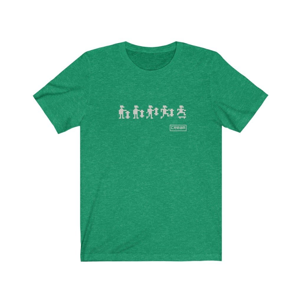 SK8-Bits Tee - Heather Kelly / XS - T-Shirt - 3