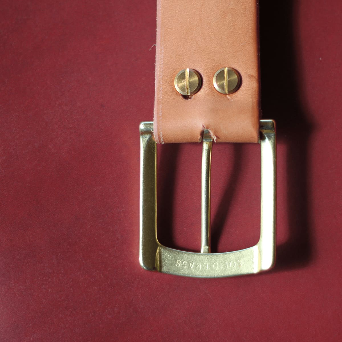 Cream Belt - Leather - 4