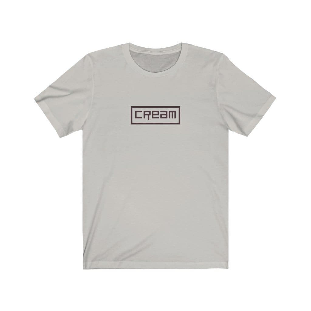 Cream Tee - Silver / L - T-Shirt - 2