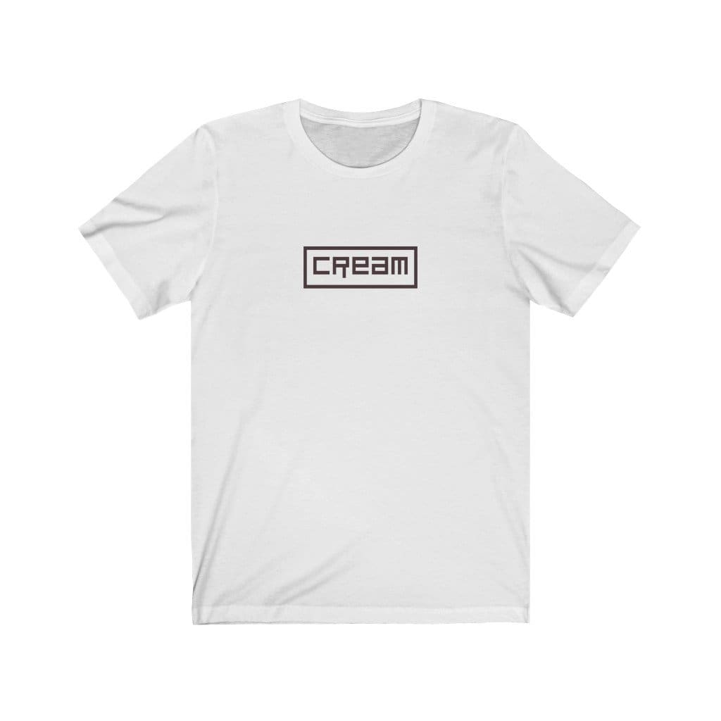 Cream Tee - White / XS - T-Shirt - 3